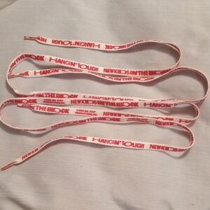 Shoelaces ~ New Kids on the Block Themed ~ From 1989 New Old Stock ☆